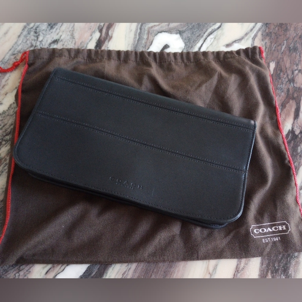 Vintage Coach Tribeca clutch shoulder bag